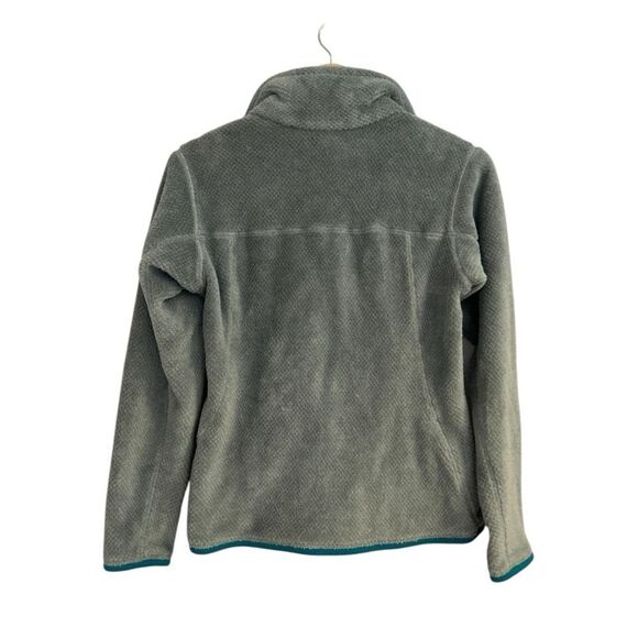Patagonia Women's Re-Tool Snap-T Pullover Nickel Gray & Cuban Blue Size Small - Picture 6 of 6